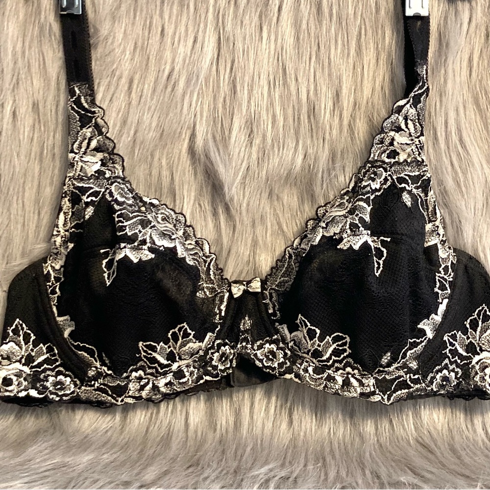 5/$18 PARAMOUR Underwire Lace Bra Unlined Size 40C